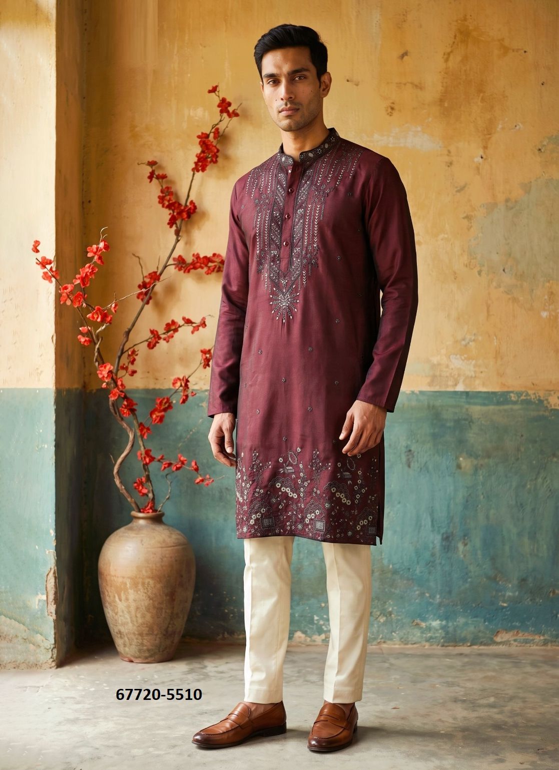 MATKA - Catalog # 67720 (Set of 10 Men's Ethnic Wear)