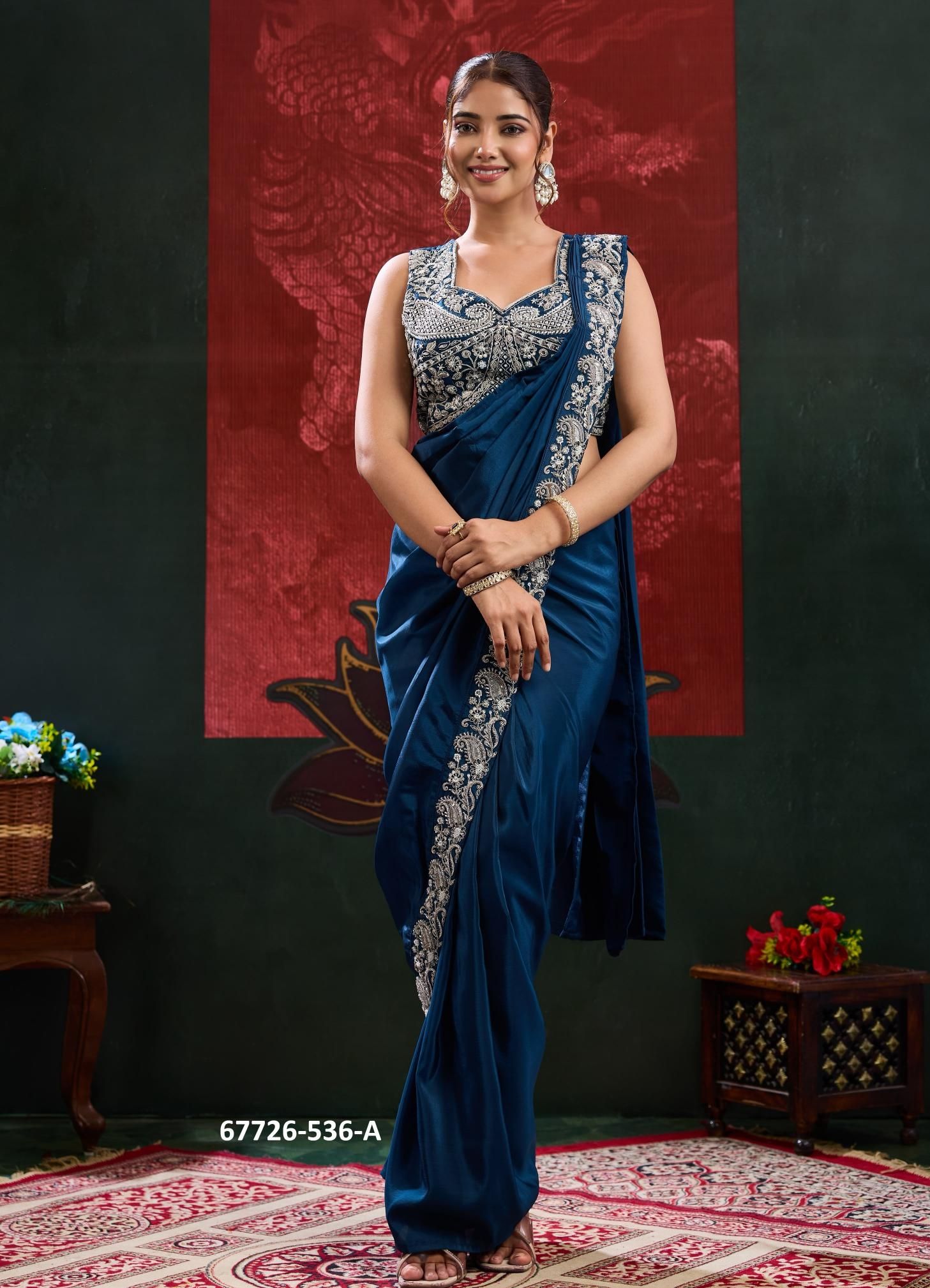 DEVANCHI - Catalog # 67726 (Set of 4 Sarees) DEVANCHI - Catalog # 67726 (Set of 4 Sarees)