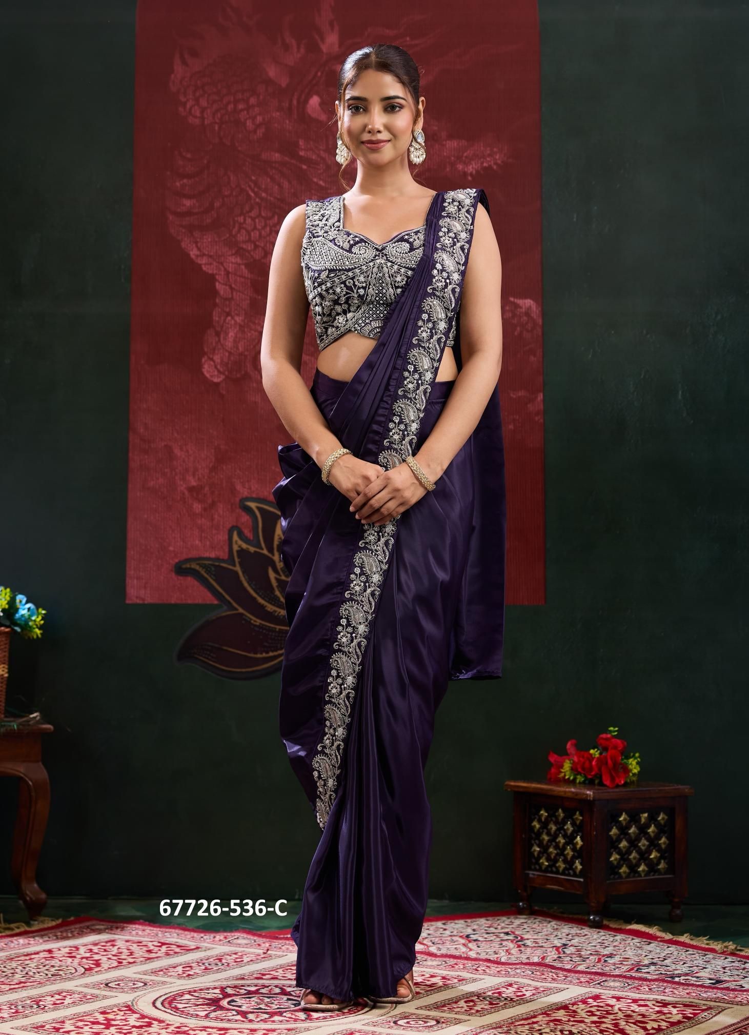 DEVANCHI - Catalog # 67726 (Set of 4 Sarees) DEVANCHI - Catalog # 67726 (Set of 4 Sarees)