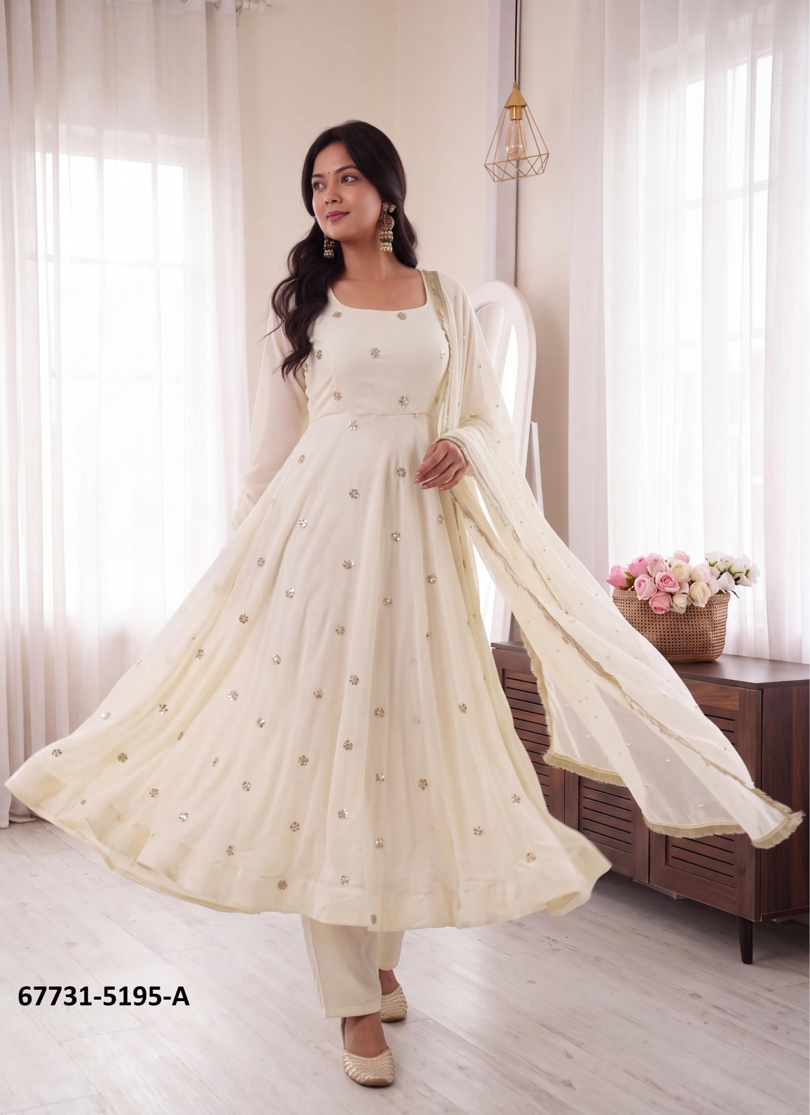 PERNIA - Catalog # 67731 (Set of 3 Readymade Salwar Suits) PERNIA - Catalog # 67731 (Set of 3 Readymade Salwar Suits)