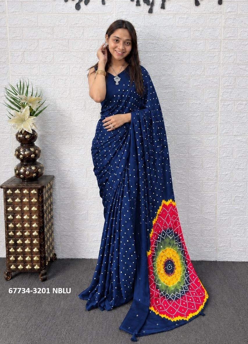 CHAKRI - Catalog # 67734 (Set of 6 Sarees)