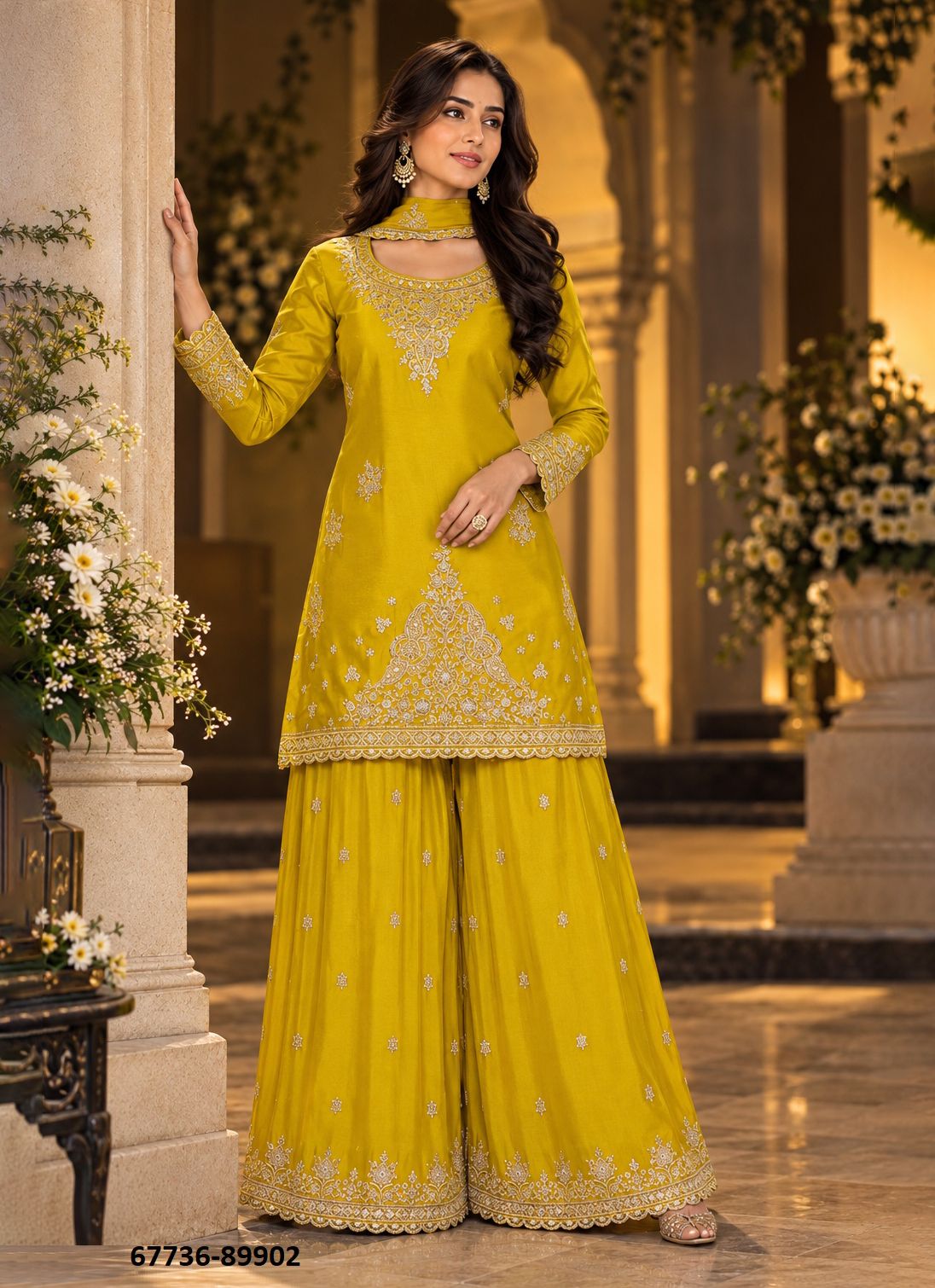 LOYALTY - Catalog # 67736 (Set of 2 Readymade Salwar Suits)