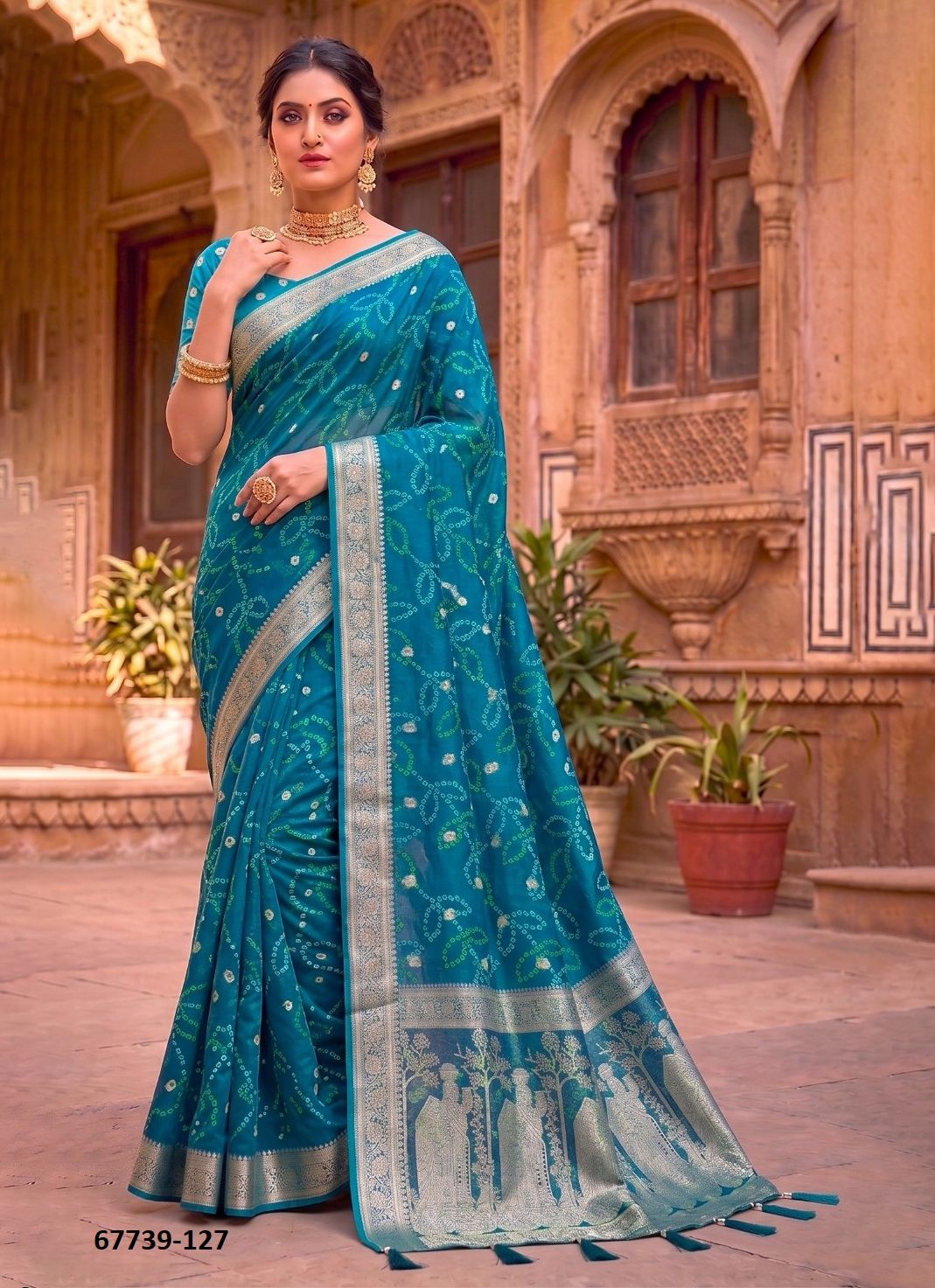 MENKA - Catalog # 67739 (Set of 9 Sarees) MENKA - Catalog # 67739 (Set of 9 Sarees)