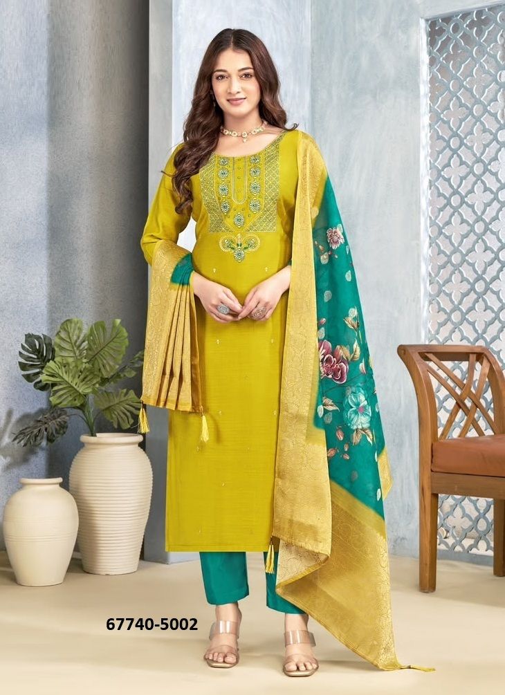 SANAYA - Catalog # 67740 (Set of 12 Readymade Salwar Suits) SANAYA - Catalog # 67740 (Set of 12 Readymade Salwar Suits)