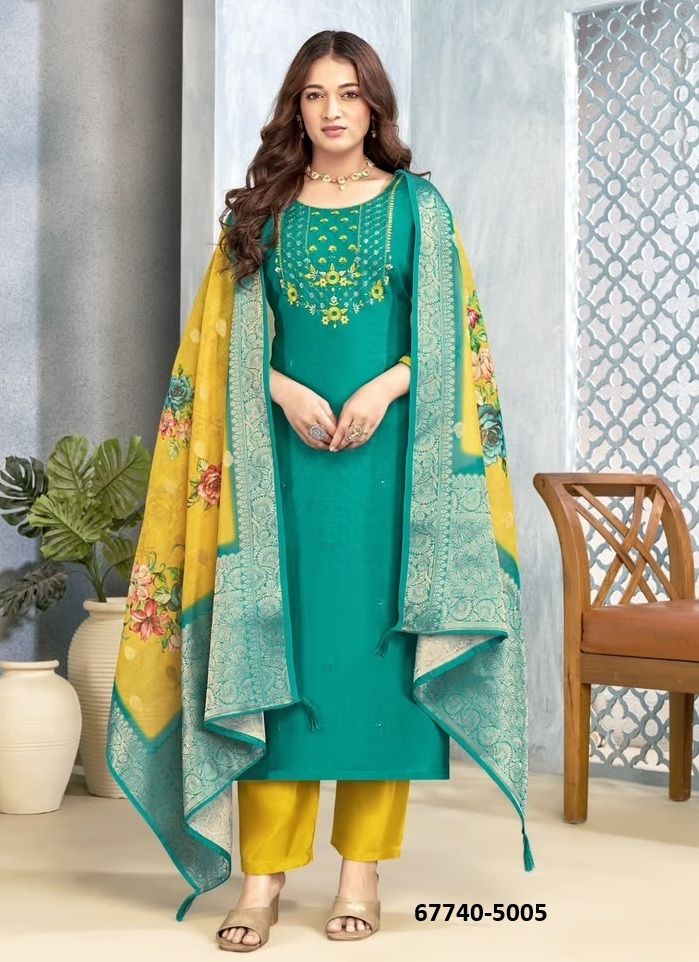SANAYA - Catalog # 67740 (Set of 12 Readymade Salwar Suits) SANAYA - Catalog # 67740 (Set of 12 Readymade Salwar Suits)
