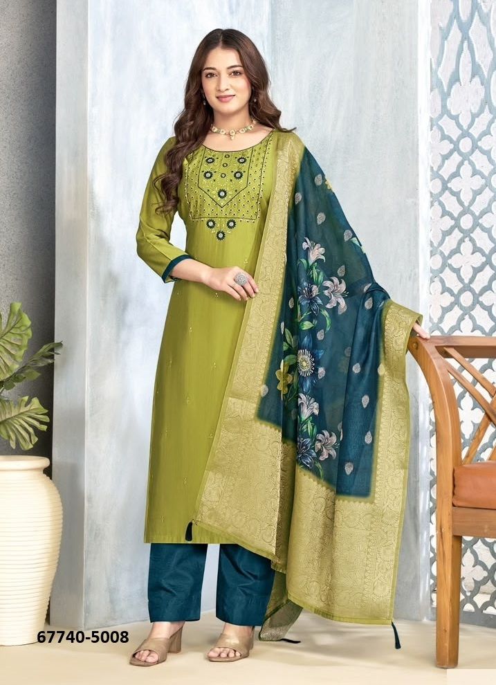 SANAYA - Catalog # 67740 (Set of 12 Readymade Salwar Suits) SANAYA - Catalog # 67740 (Set of 12 Readymade Salwar Suits)
