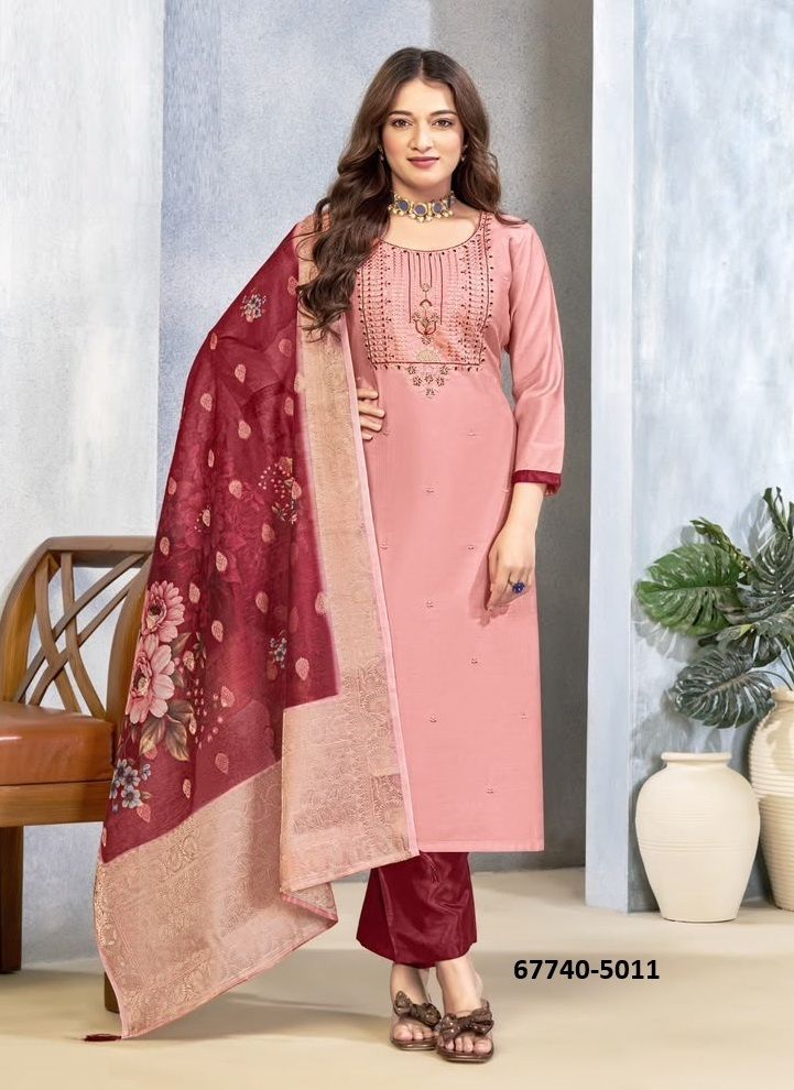 SANAYA - Catalog # 67740 (Set of 12 Readymade Salwar Suits) SANAYA - Catalog # 67740 (Set of 12 Readymade Salwar Suits)