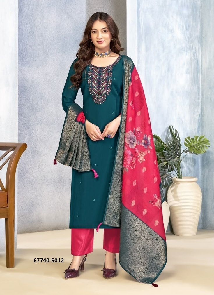 SANAYA - Catalog # 67740 (Set of 12 Readymade Salwar Suits) SANAYA - Catalog # 67740 (Set of 12 Readymade Salwar Suits)