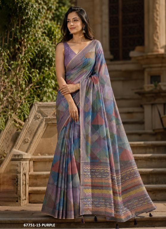 KELVINATOR - Catalog # 67751 (Set of 4 Sarees) KELVINATOR - Catalog # 67751 (Set of 4 Sarees)