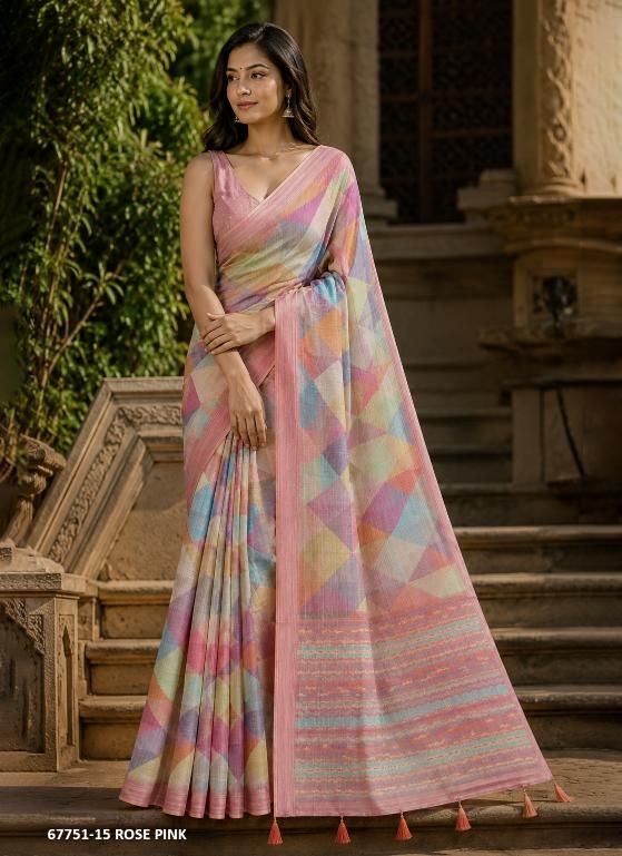 KELVINATOR - Catalog # 67751 (Set of 4 Sarees) KELVINATOR - Catalog # 67751 (Set of 4 Sarees)