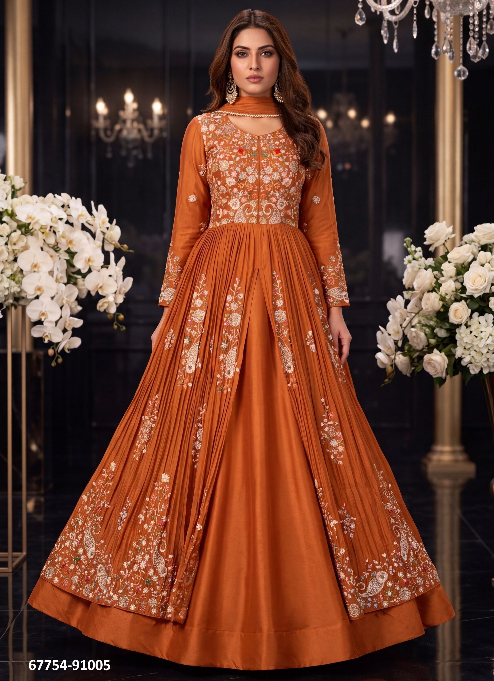MAAYA - Catalog # 67754 (Set of 3 Readymade Salwar Suits)