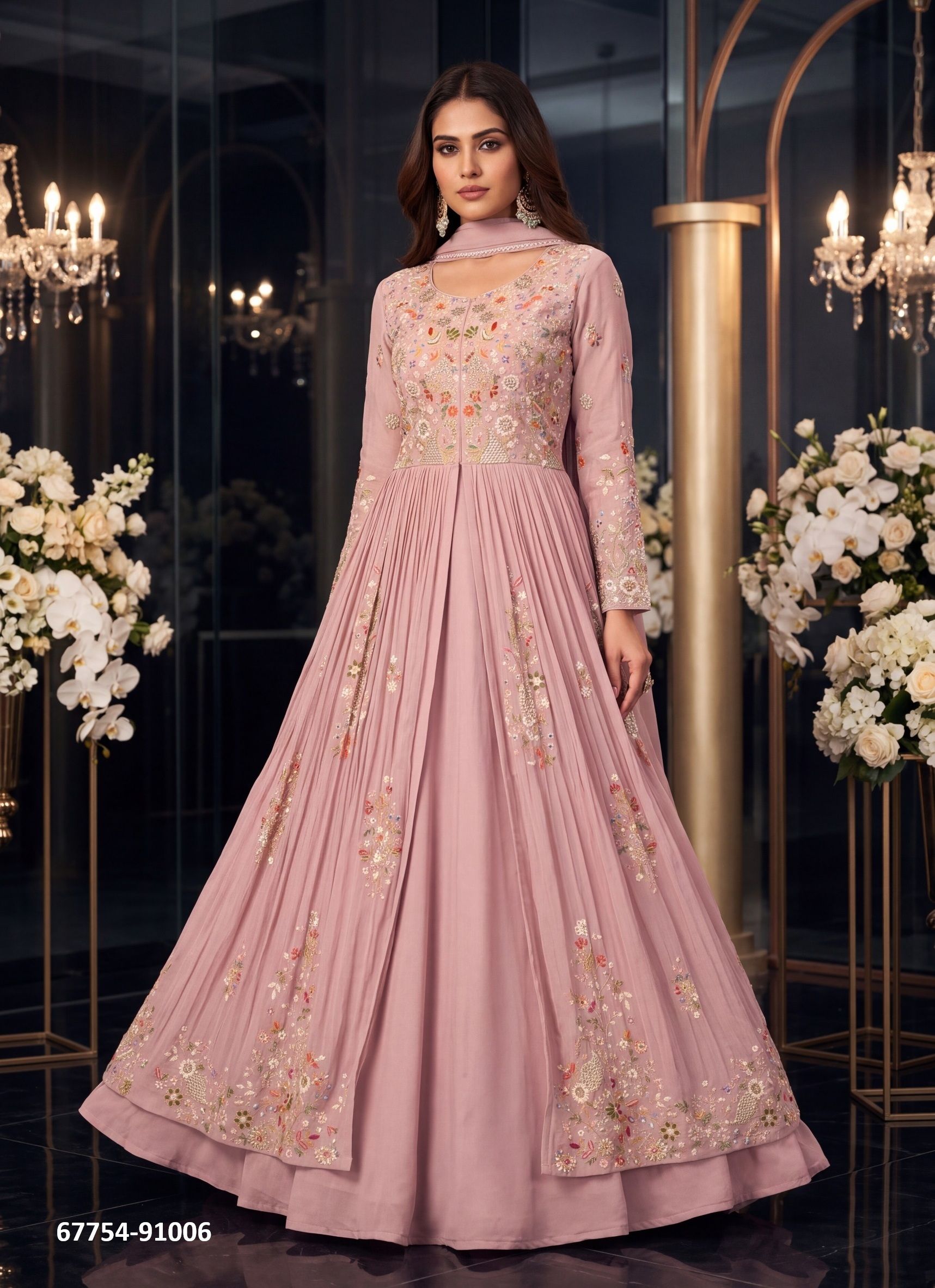 MAAYA - Catalog # 67754 (Set of 3 Readymade Salwar Suits)