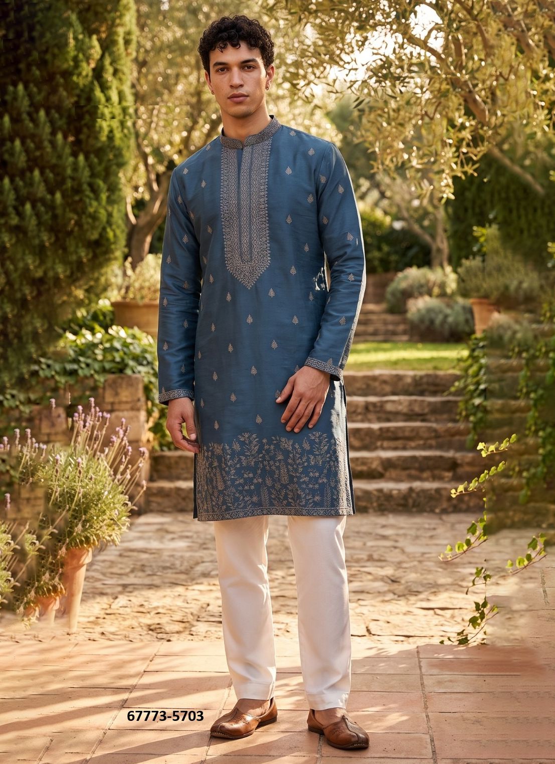 BABA WEDDING - Catalog # 67773 (Set of 11 Men's Ethnic Wear)