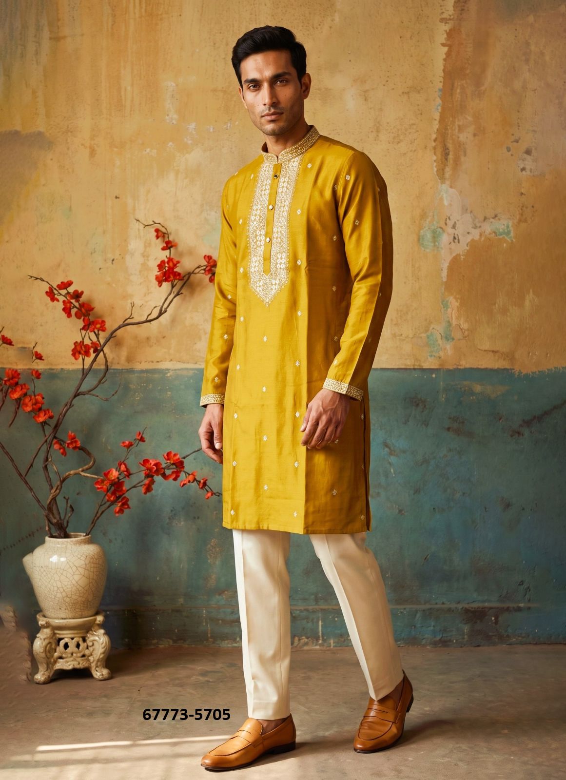 BABA WEDDING - Catalog # 67773 (Set of 11 Men's Ethnic Wear)