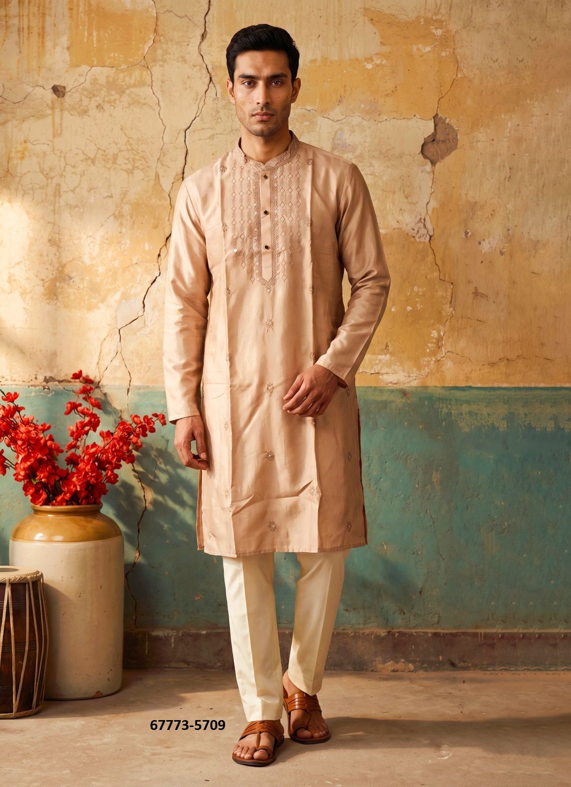 BABA WEDDING - Catalog # 67773 (Set of 11 Men's Ethnic Wear)