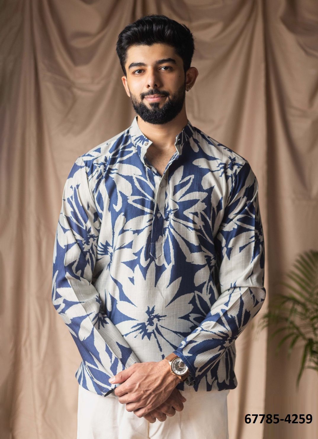 MEN'S SHORT KURTA 2 - Catalog # 67785 (Set of 7 Men's Ethnic Wear) MEN'S SHORT KURTA 2 - Catalog # 67785 (Set of 7 Men's Ethnic Wear)