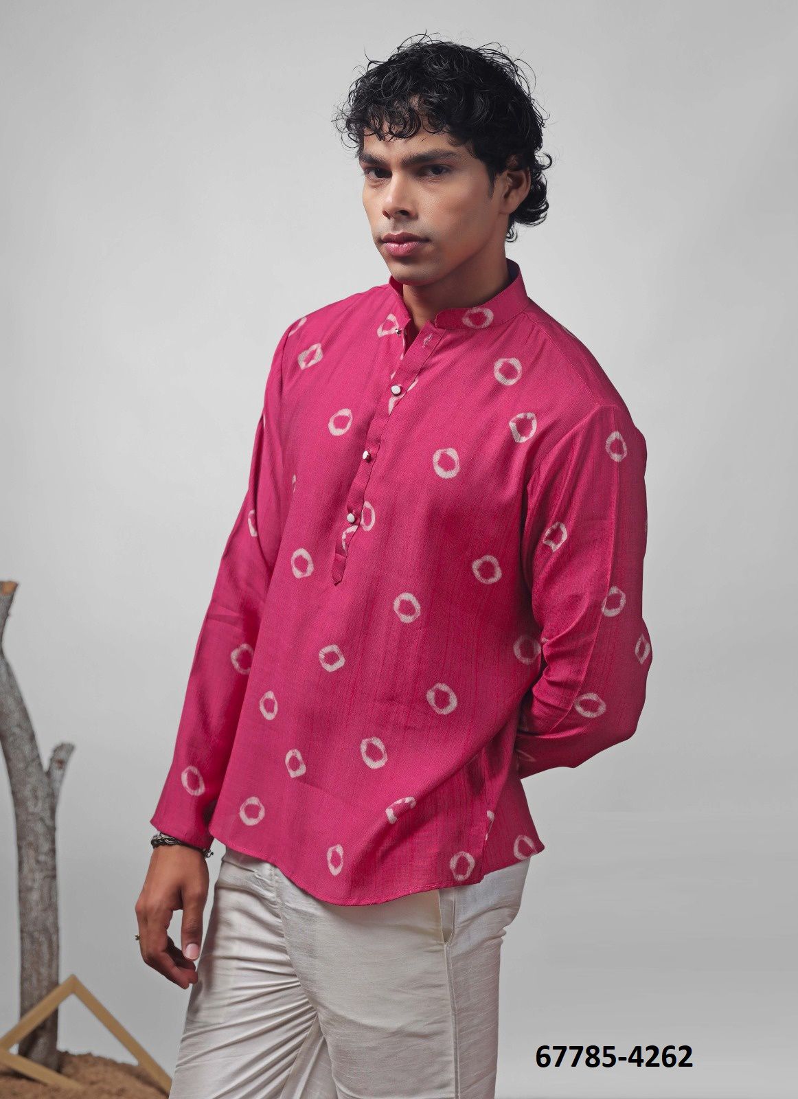 MEN'S SHORT KURTA 2 - Catalog # 67785 (Set of 7 Men's Ethnic Wear) MEN'S SHORT KURTA 2 - Catalog # 67785 (Set of 7 Men's Ethnic Wear)
