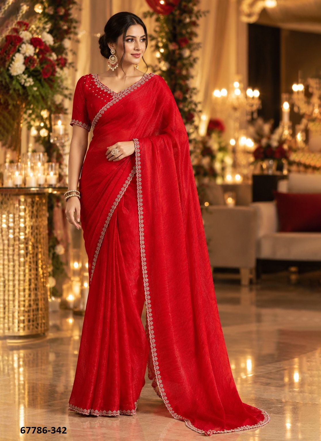 SUMANA - Catalog # 67786 (Set of 4 Sarees) SUMANA - Catalog # 67786 (Set of 4 Sarees)