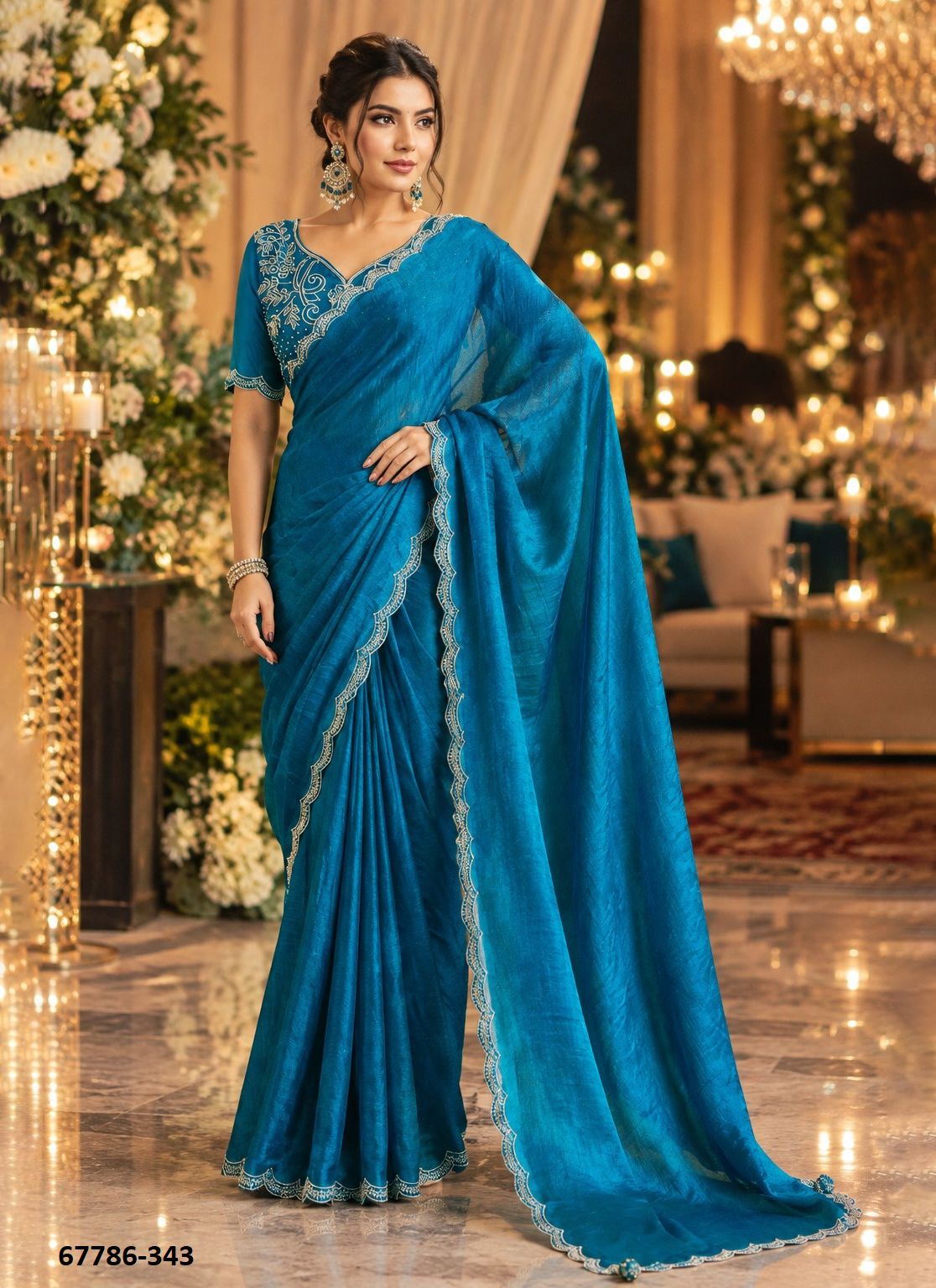 SUMANA - Catalog # 67786 (Set of 4 Sarees) SUMANA - Catalog # 67786 (Set of 4 Sarees)