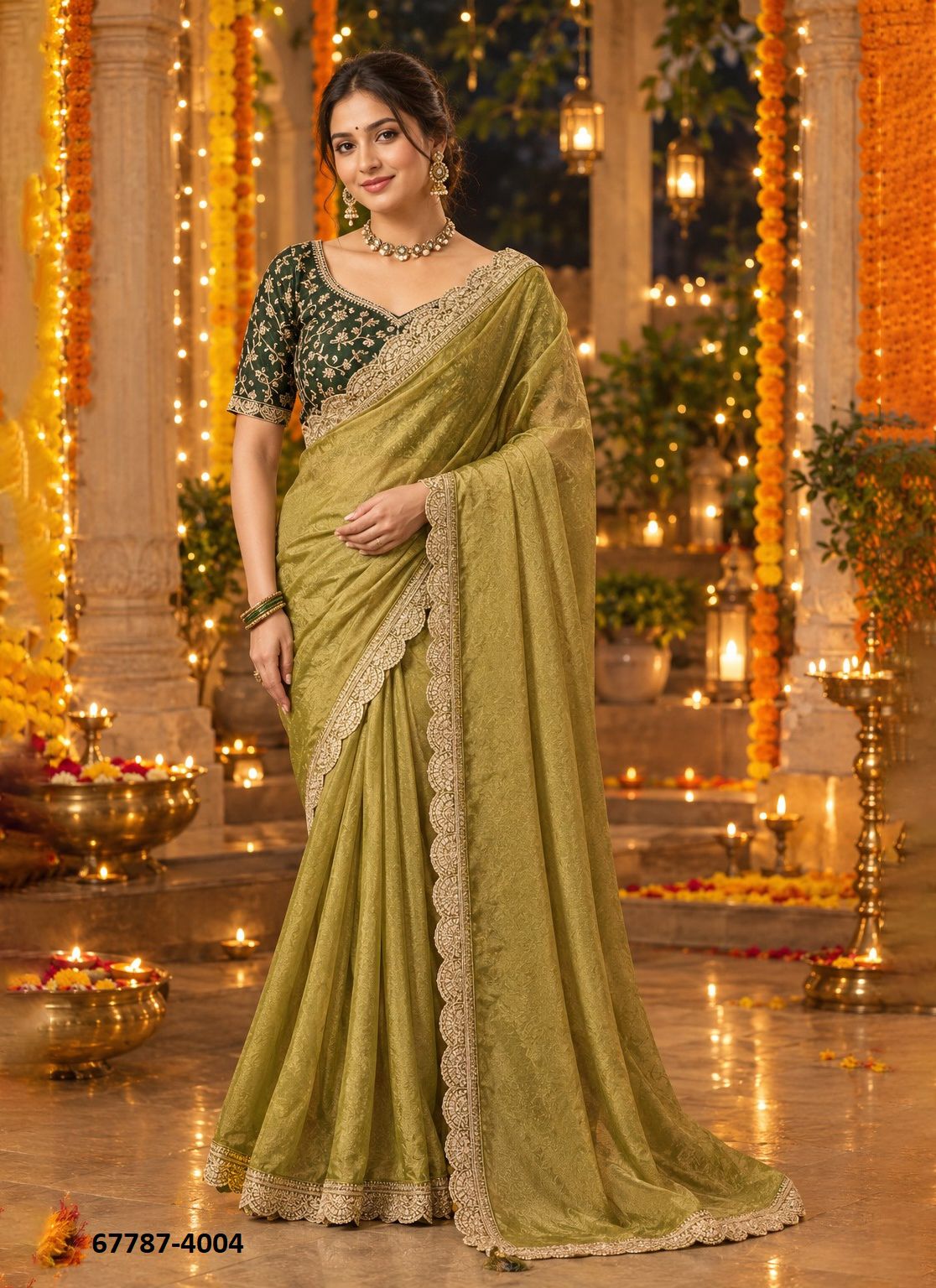 ROOP REKHA - Catalog # 67787 (Set of 5 Sarees) ROOP REKHA - Catalog # 67787 (Set of 5 Sarees)