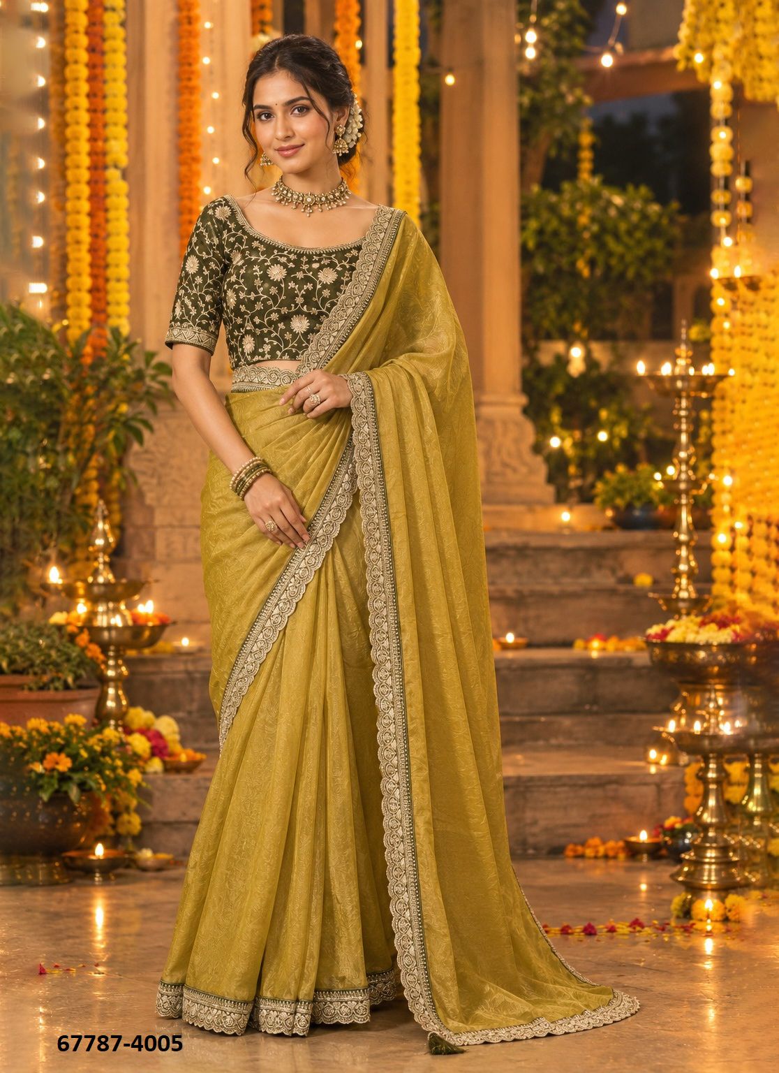 ROOP REKHA - Catalog # 67787 (Set of 5 Sarees) ROOP REKHA - Catalog # 67787 (Set of 5 Sarees)