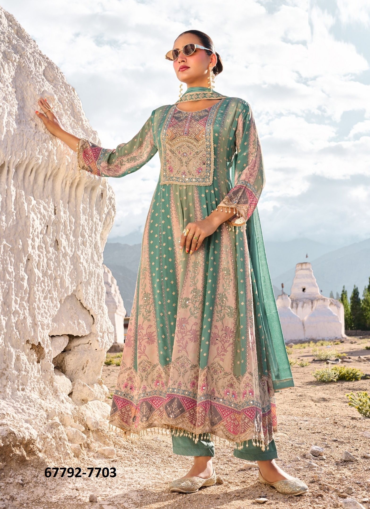 ROYAL LOOK - Catalog # 67792 (Set of 4 Readymade Salwar Suits) ROYAL LOOK - Catalog # 67792 (Set of 4 Readymade Salwar Suits)