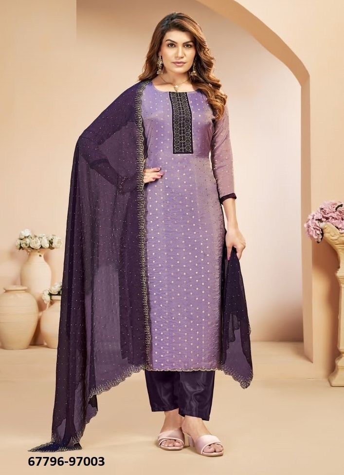 SAAMNA - Catalog # 67796 (Set of 10 Readymade Salwar Suits)
