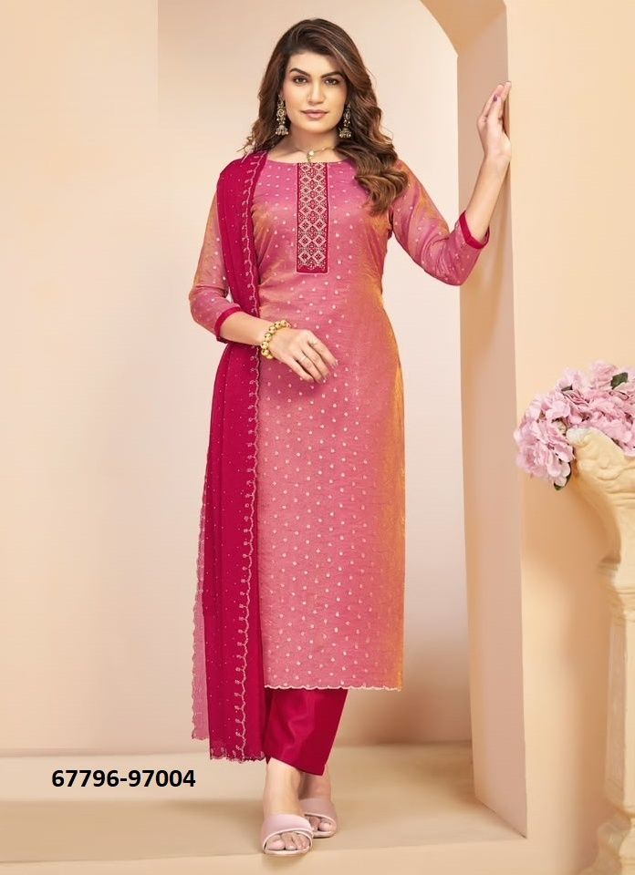 SAAMNA - Catalog # 67796 (Set of 10 Readymade Salwar Suits)