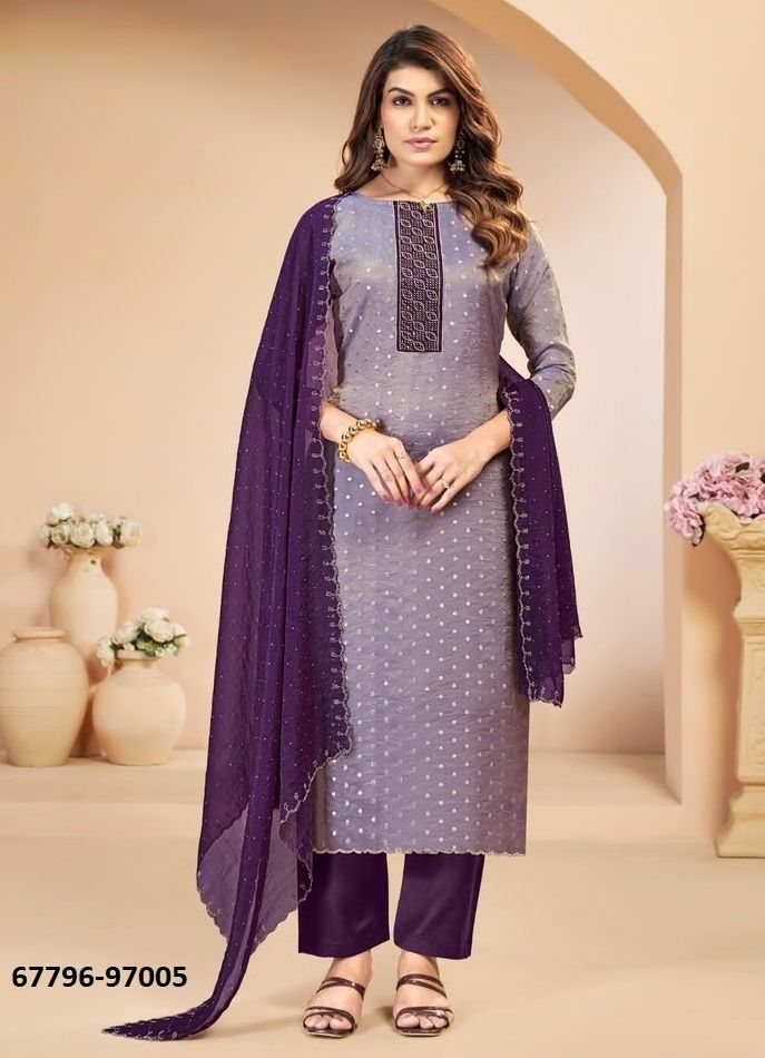 SAAMNA - Catalog # 67796 (Set of 10 Readymade Salwar Suits)