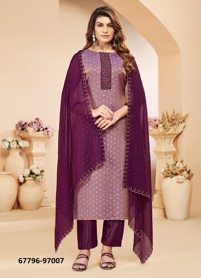SAAMNA - Catalog # 67796 (Set of 10 Readymade Salwar Suits)