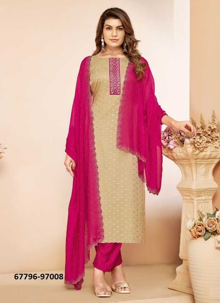 SAAMNA - Catalog # 67796 (Set of 10 Readymade Salwar Suits)