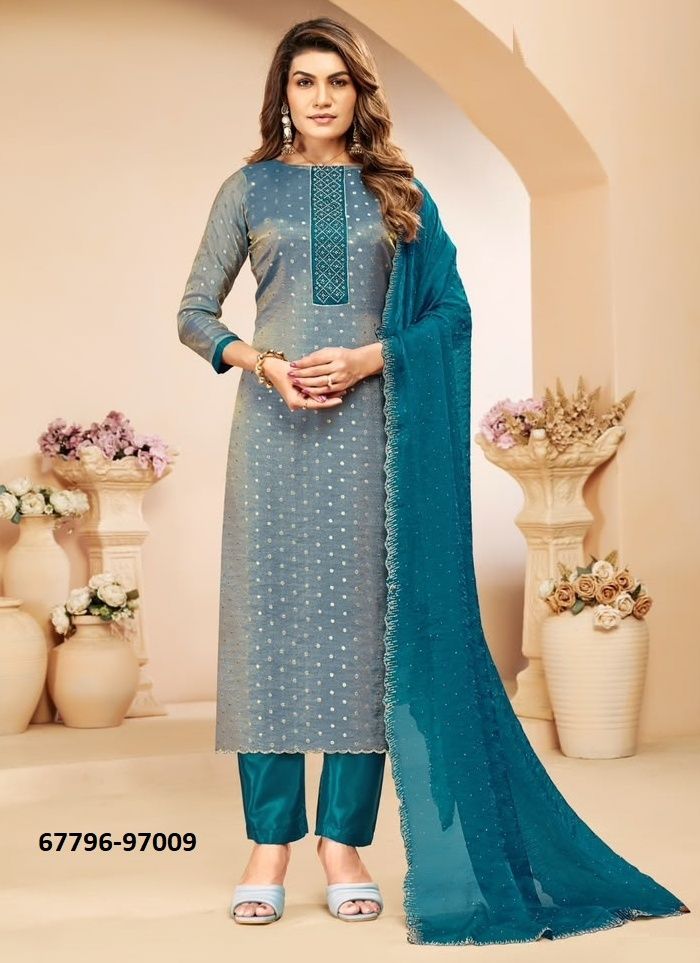 SAAMNA - Catalog # 67796 (Set of 10 Readymade Salwar Suits)