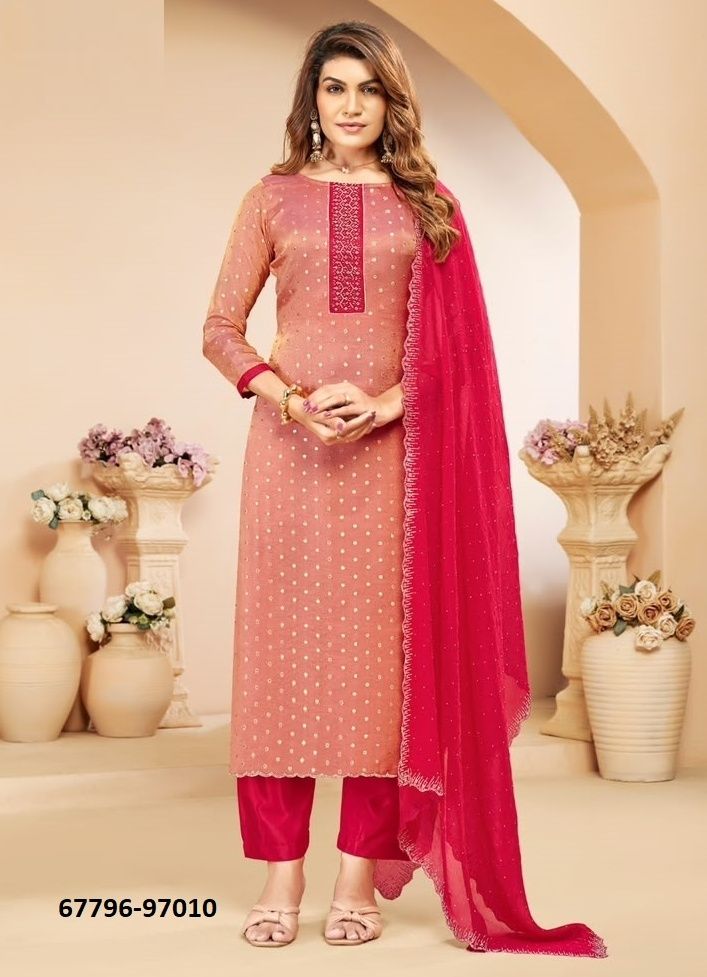 SAAMNA - Catalog # 67796 (Set of 10 Readymade Salwar Suits)