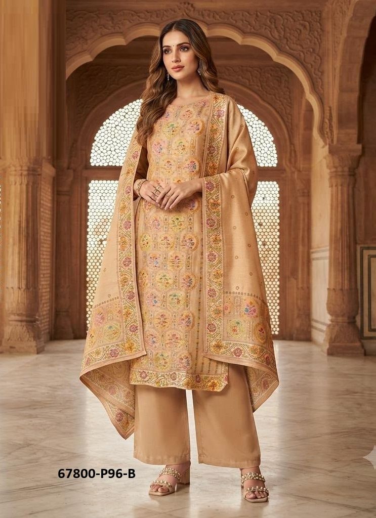 PANI HARI - Catalog # 67800 (Set of 4 SIZE-SETS [Readymade Salwar Suits])