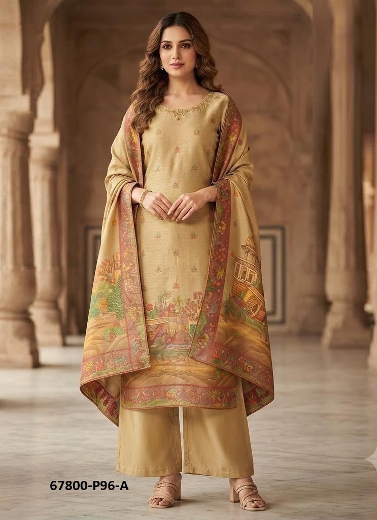 PANI HARI - Catalog # 67800 (Set of 4 SIZE-SETS [Readymade Salwar Suits])