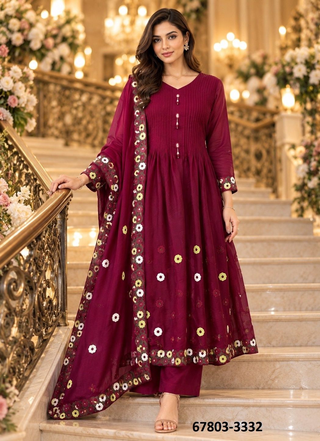 FEMINA - Catalog # 67803 (Set of 4 Readymade Salwar Suits)