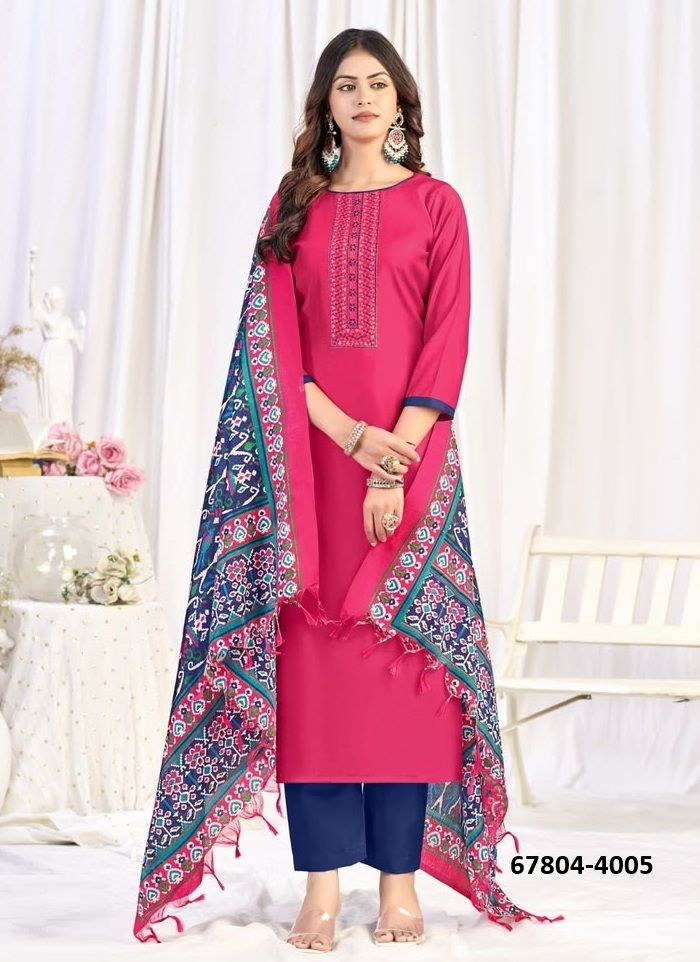 EMINENT - Catalog # 67804 (Set of 12 Readymade Salwar Suits)