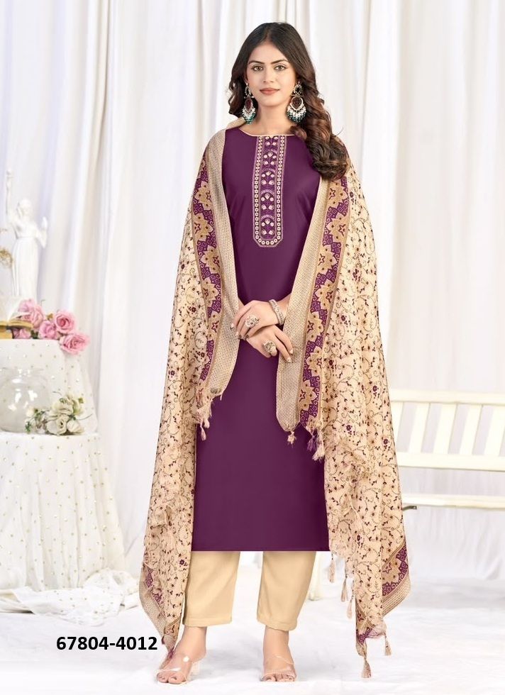 EMINENT - Catalog # 67804 (Set of 12 Readymade Salwar Suits)