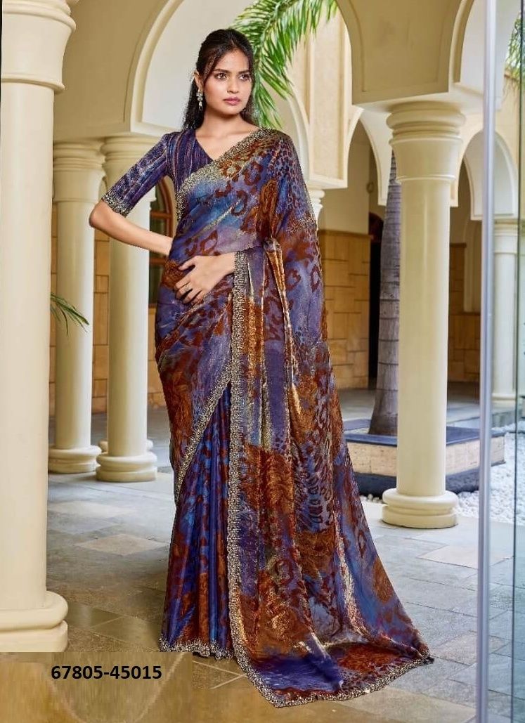 MONTESSA - Catalog # 67805 (Set of 15 Sarees) MONTESSA - Catalog # 67805 (Set of 15 Sarees)