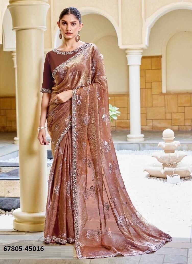 MONTESSA - Catalog # 67805 (Set of 15 Sarees) MONTESSA - Catalog # 67805 (Set of 15 Sarees)