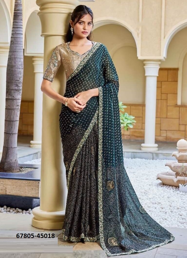 MONTESSA - Catalog # 67805 (Set of 15 Sarees) MONTESSA - Catalog # 67805 (Set of 15 Sarees)