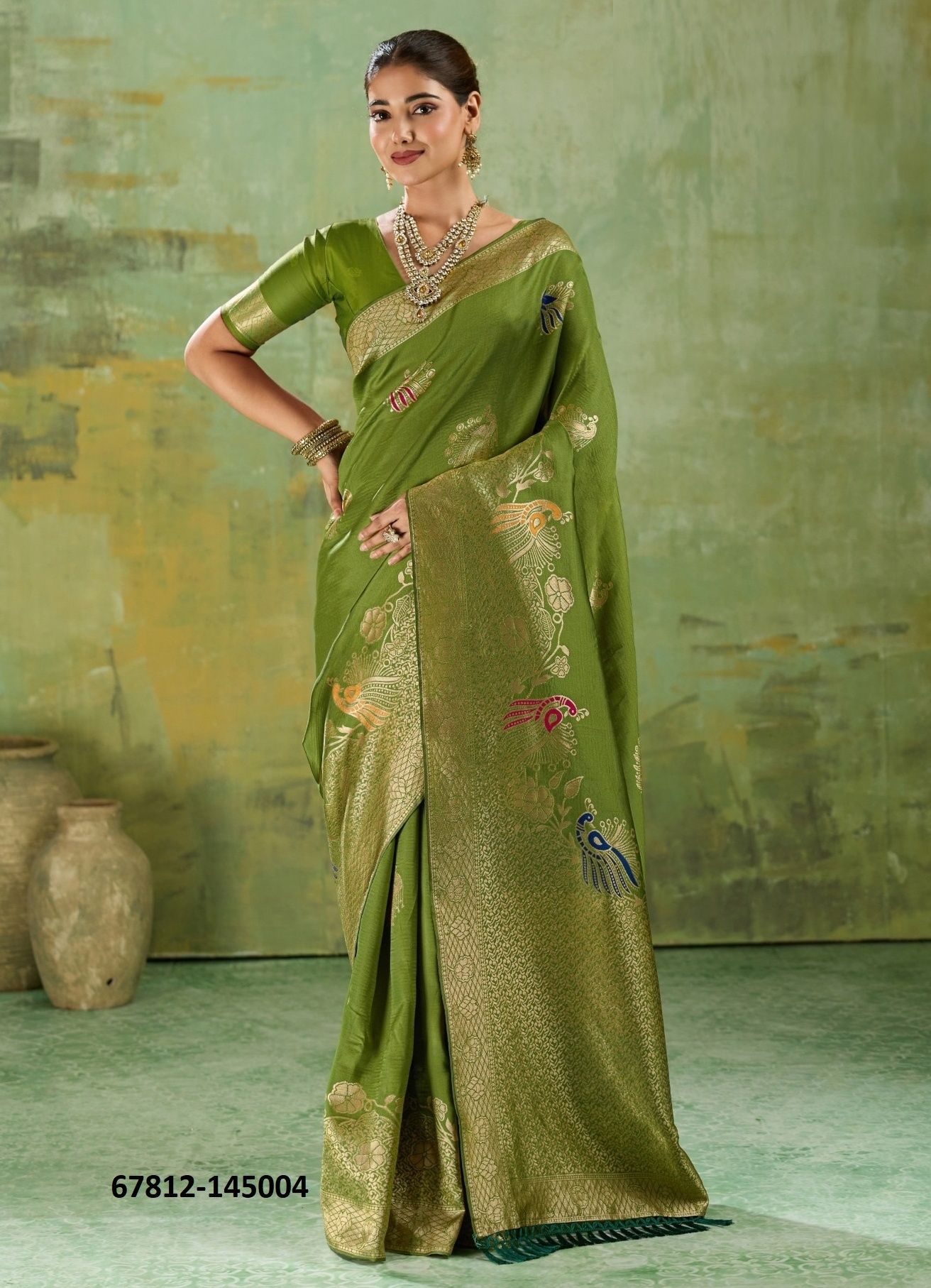 VANTARA - Catalog # 67812 (Set of 5 Sarees) VANTARA - Catalog # 67812 (Set of 5 Sarees)