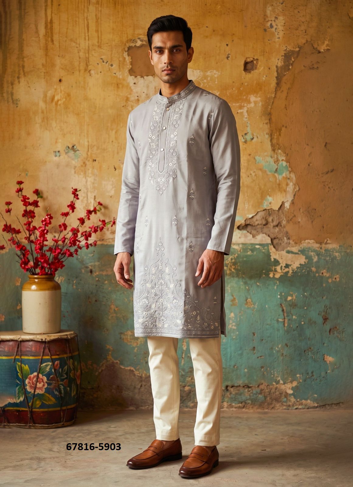 JENISH - Catalog # 67816 (Set of 11 Men's Ethnic Wear) JENISH - Catalog # 67816 (Set of 11 Men's Ethnic Wear)
