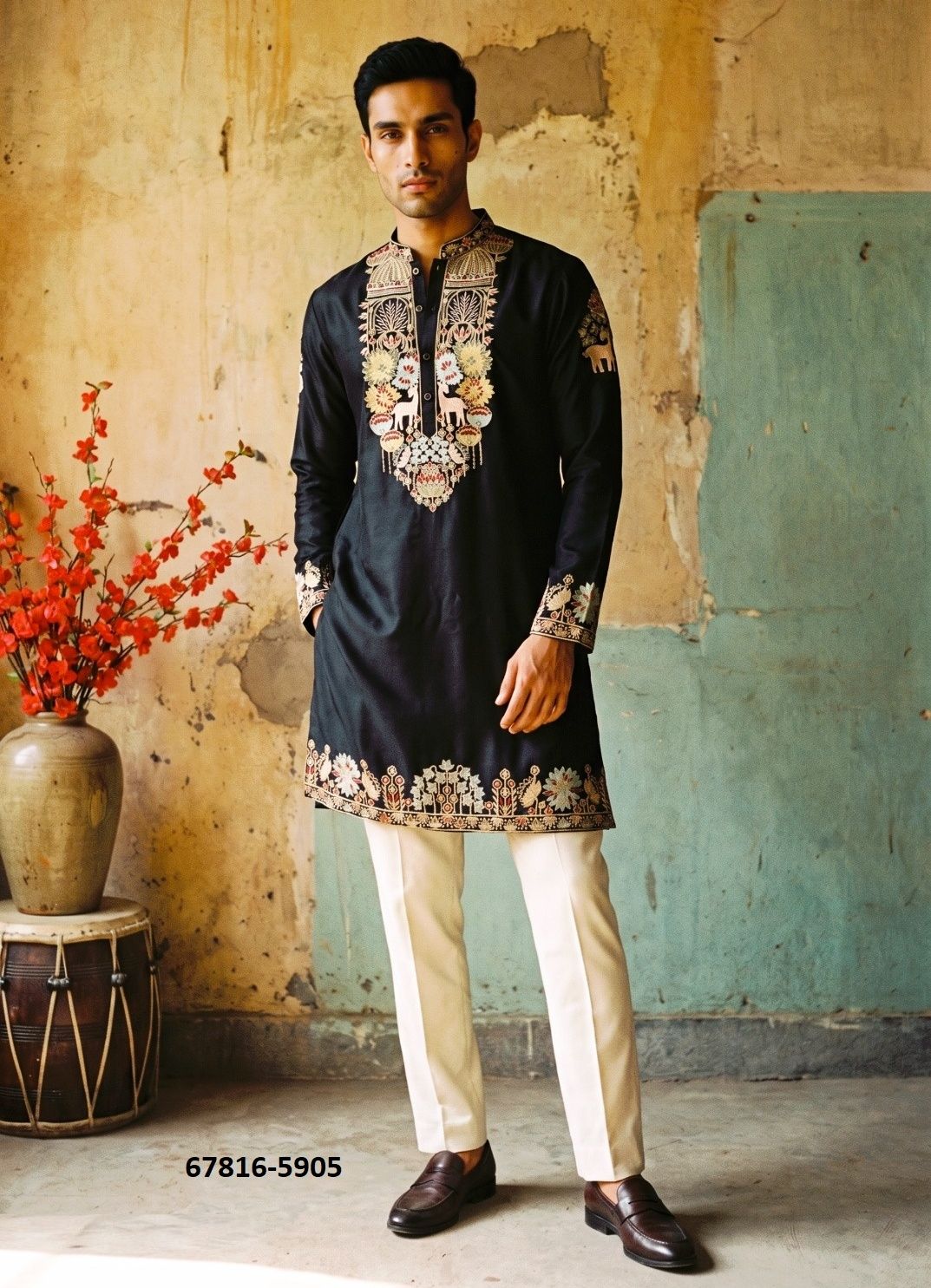 JENISH - Catalog # 67816 (Set of 11 Men's Ethnic Wear) JENISH - Catalog # 67816 (Set of 11 Men's Ethnic Wear)