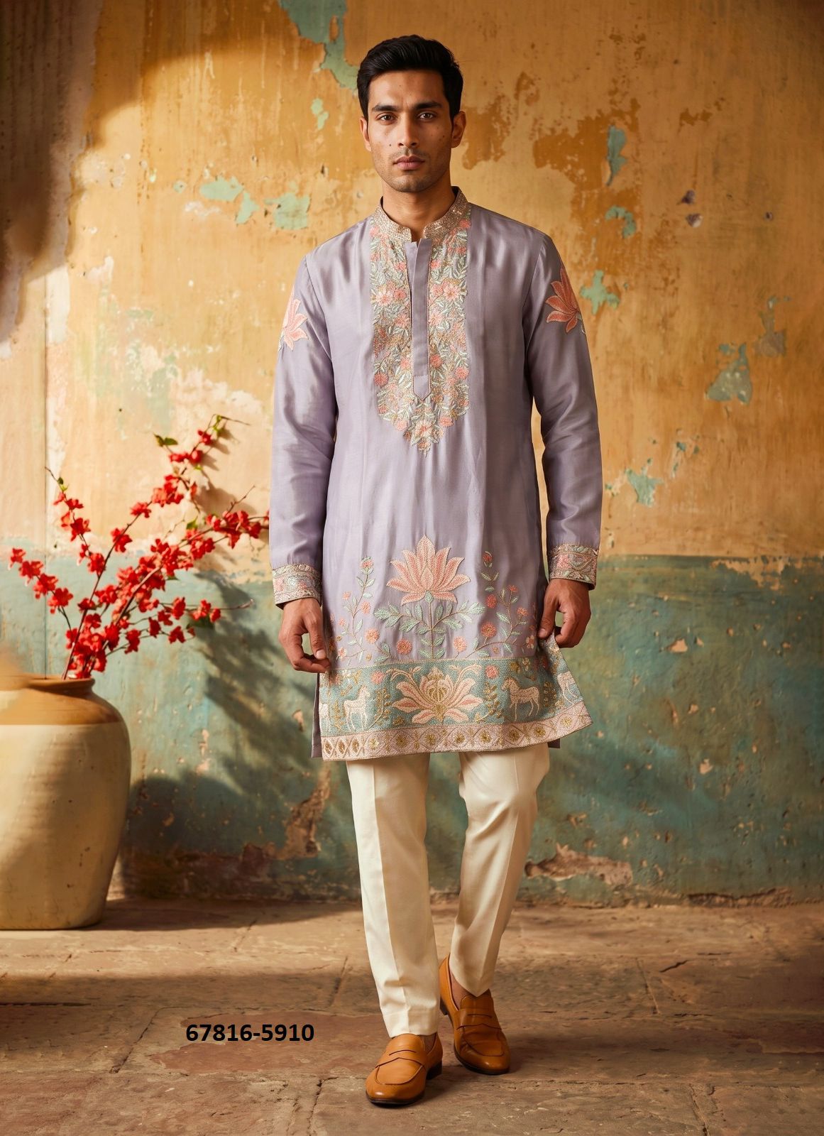 JENISH - Catalog # 67816 (Set of 11 Men's Ethnic Wear) JENISH - Catalog # 67816 (Set of 11 Men's Ethnic Wear)