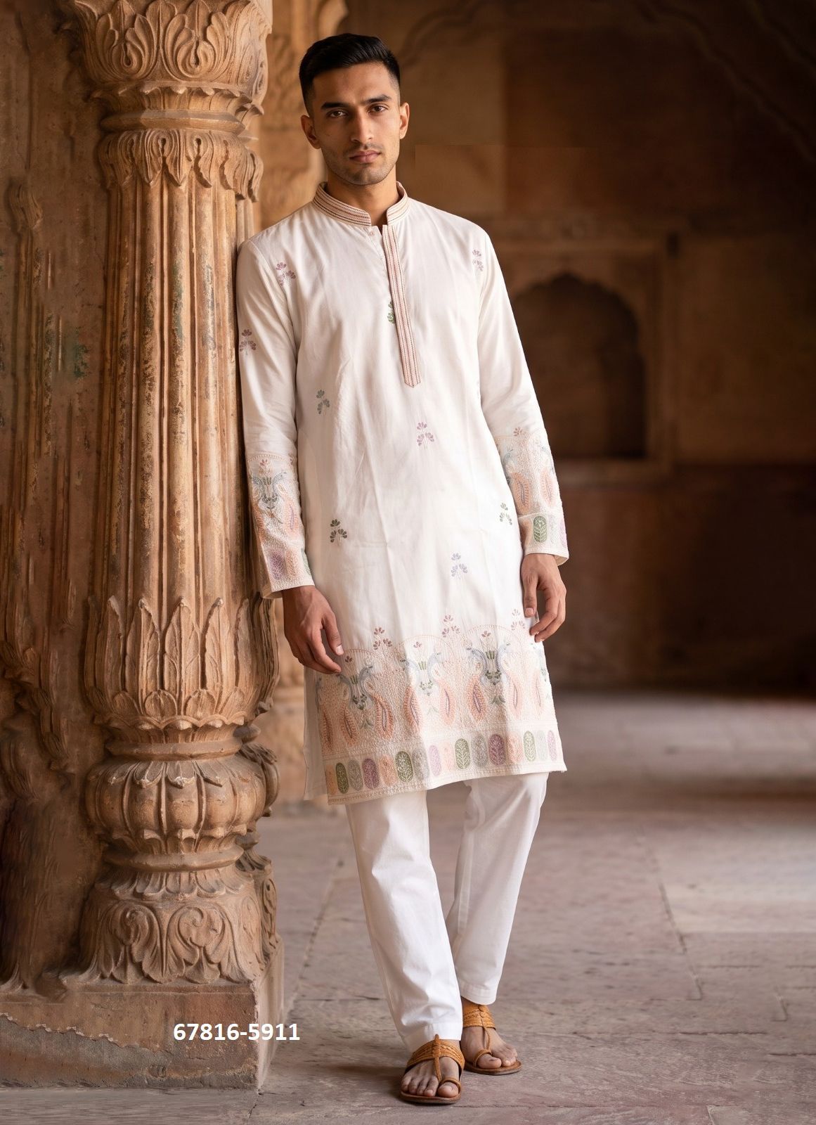 JENISH - Catalog # 67816 (Set of 11 Men's Ethnic Wear) JENISH - Catalog # 67816 (Set of 11 Men's Ethnic Wear)