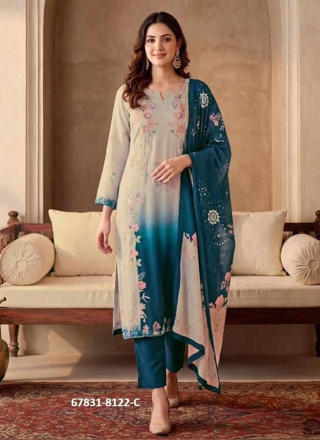 BIMLA - Catalog # 67831 (Set of 4 Semi-Stitched / Un-Stitched Suits) BIMLA - Catalog # 67831 (Set of 4 Semi-Stitched / Un-Stitched Suits)