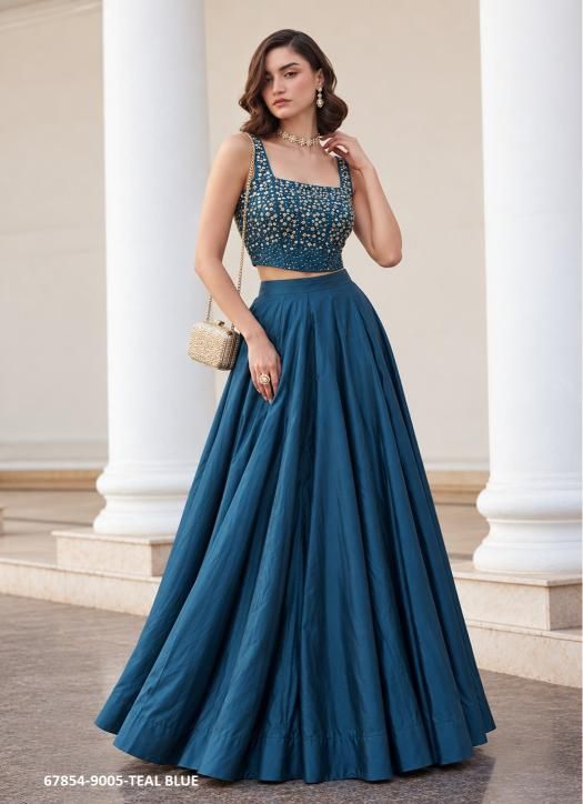 ARMANI - Catalog # 67854 (Set of 3 Readymade Lehengas) ARMANI - Catalog # 67854 (Set of 3 Readymade Lehengas)