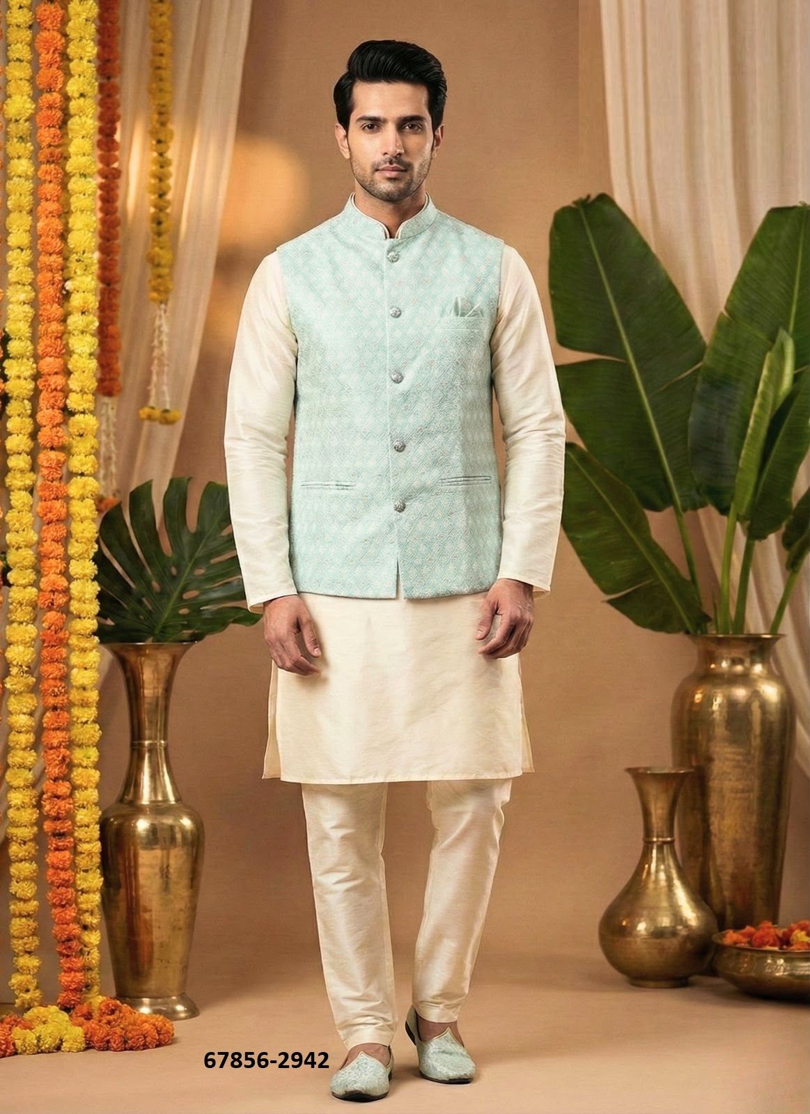 MANKIND - Catalog # 67856 (Set of 3 Men's Ethnic Wear) MANKIND - Catalog # 67856 (Set of 3 Men's Ethnic Wear)