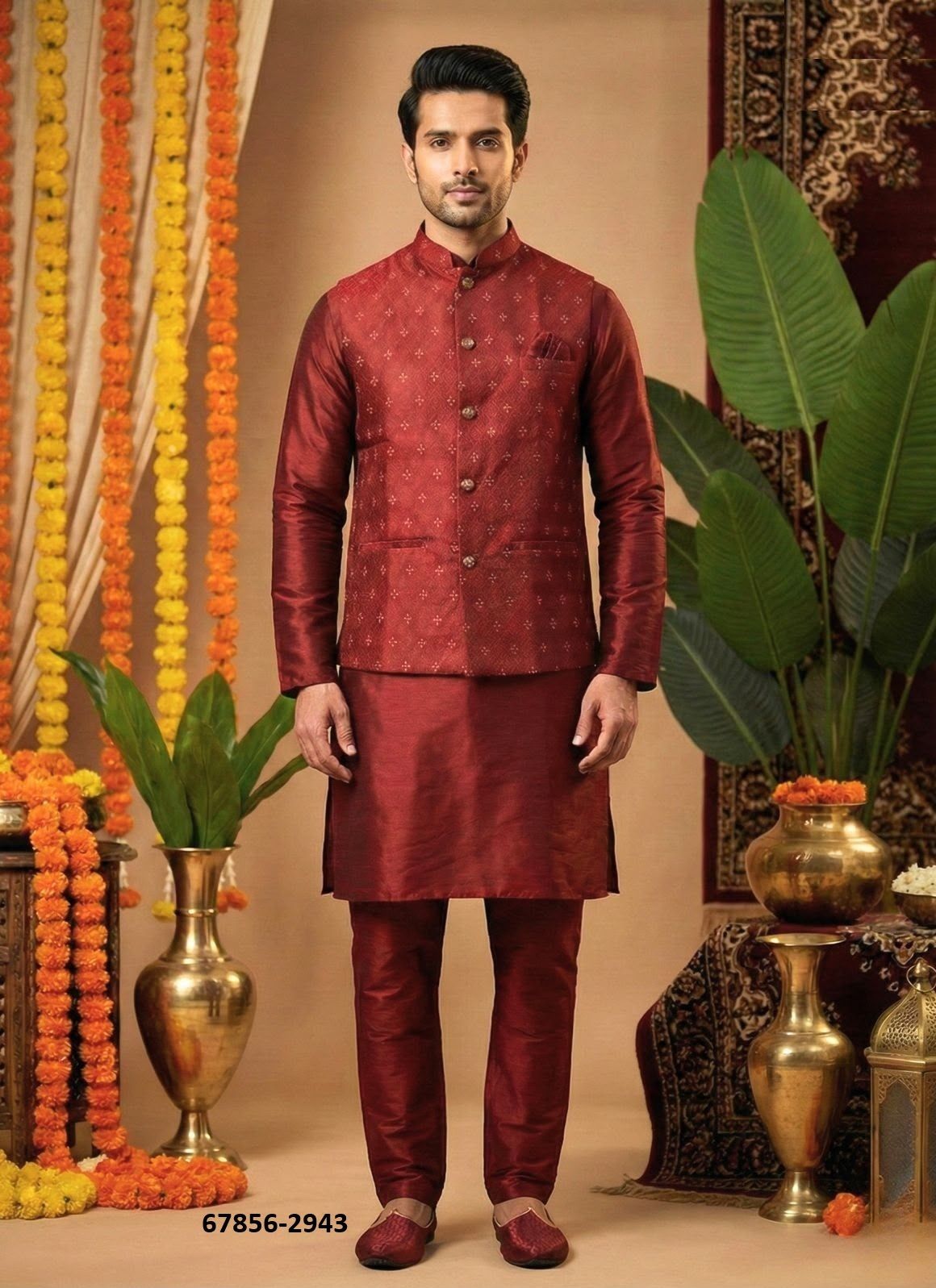 MANKIND - Catalog # 67856 (Set of 3 Men's Ethnic Wear) MANKIND - Catalog # 67856 (Set of 3 Men's Ethnic Wear)